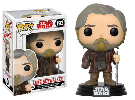 Pop! Star Wars The Last Jedi Vinyl Bobble-Head Luke Skywalker #193