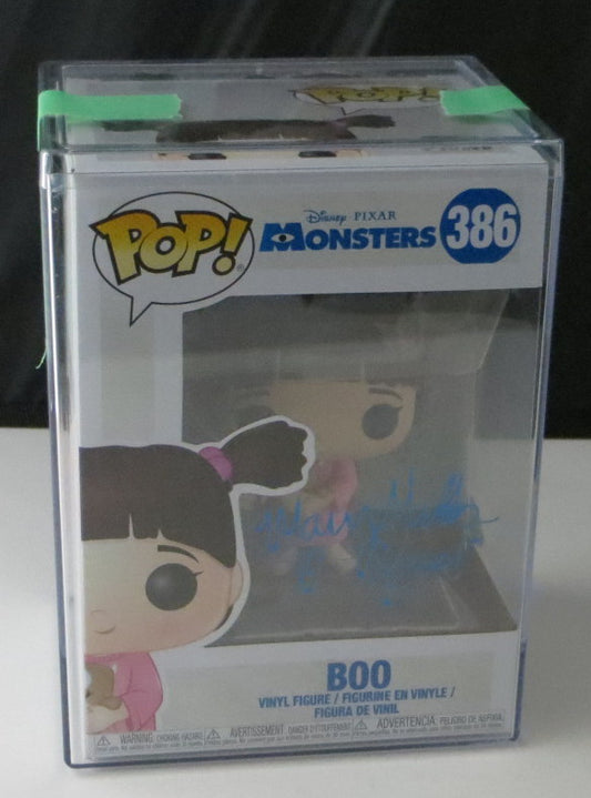 Disney Pixar Monster INC Funko Pop Boo #386 Autographed By Mary Gibbs With JSA COA
