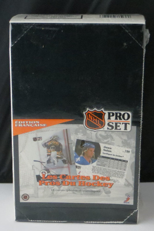 1991 Pro Set NHL French Hockey Box 36 Packs
