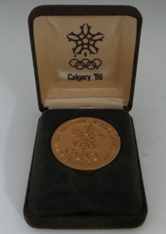 1988 Calgary Olympics Participation Medal