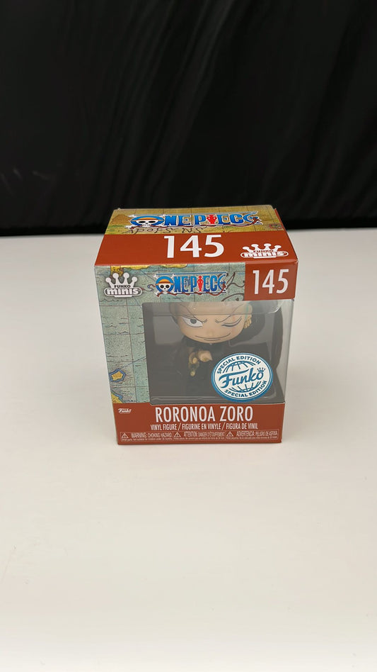 Funko Mini Figures One Piece Roronoa Zoro #145 (Funko Special Edition)