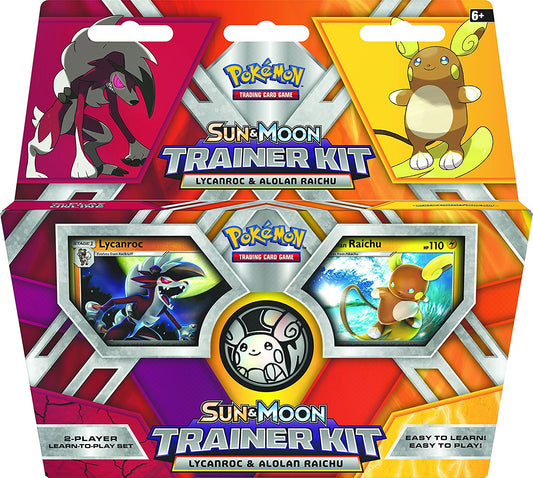 Pokemon Trading Card Game: Sun & Moon Trainer Kit - Lycanroc & Alolan Raichu