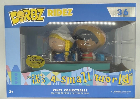 Funko Dorbz Ridez- It's a Small World #36 Disney Treasures Exclusive Vaulted