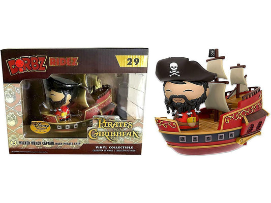 Dorbz Ridez #29 Disney Pirates Of The Caribbean Wicked Wench Captain With Pirate Ship