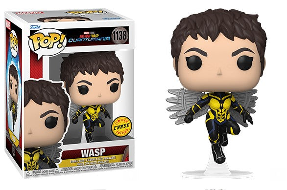 Pop! Marvel Ant-Man and the Wasp: Quantumania Vinyl Bobble-Head Wasp #1138 Chase