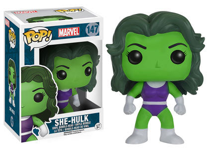 Pop! Marvel Vinyl Bobble-Head She-Hulk #147 (Vaulted)