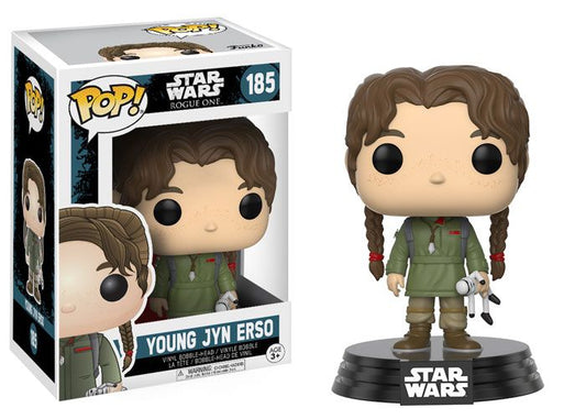 Pop! Star Wars Rogue One Vinyl Bobble-Head Young Jyn Erso #185 (Vaulted)