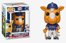 Pop! MLB Texas Rangers Vinyl Figure Rangers Captain #20