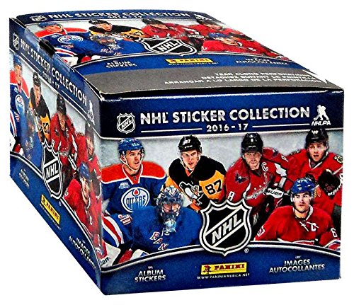 2016-17 NHL Sticker Collection Box & 1 Sticker Album