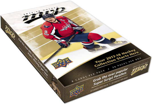 2017-18 NHL Upper Deck MVP Hobby Box (20 Packs)