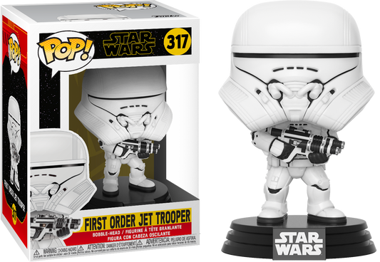 Pop! Star Wars The Rise of Skywalker Vinyl Bobble-Head Figure First Order Jet Trooper #317