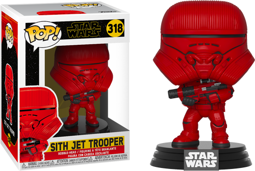 Pop! Star Wars The Rise of Skywalker Vinyl Bobble-Head Sith Jet Trooper #318