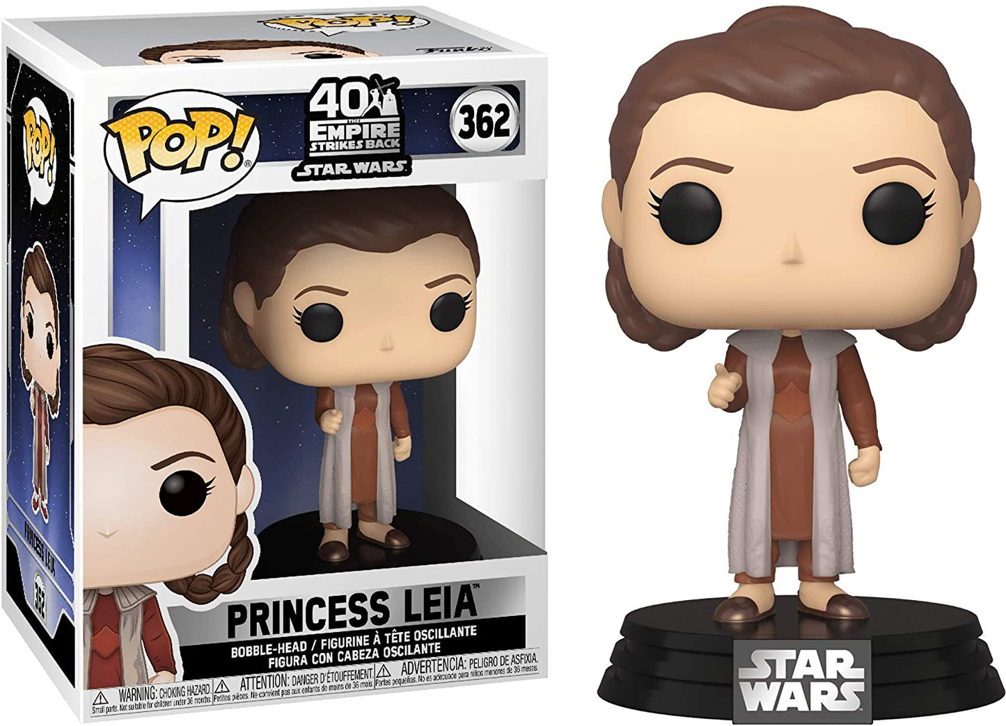 Pop! Star Wars Vinyl Bobble-Head Princess Leia #362