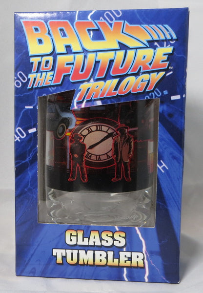 Back To The Future Trilogy Glass Tumbler Design 2