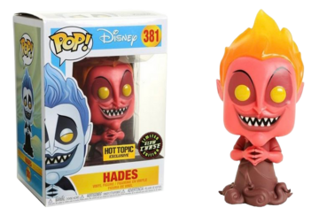 Pop! Disney Vinyl Figure Hades #381 (Hot Topic Glow Chase Exclsuive)