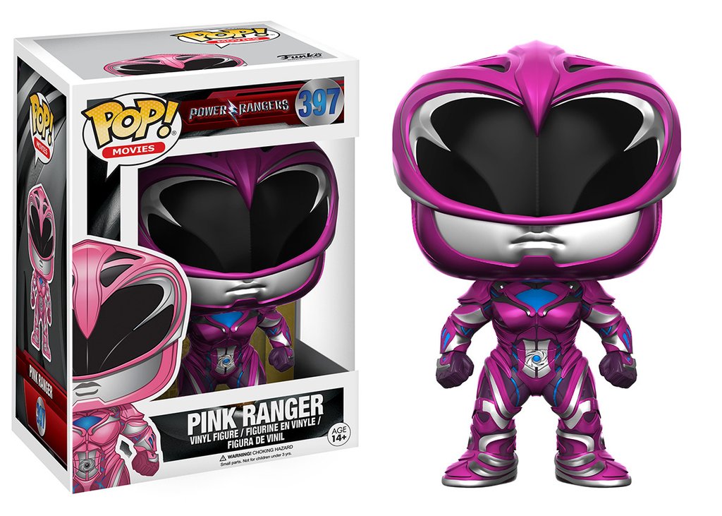 Pop! Movies Power Rangers Vinyl Figure Pink Ranger #397 (Vaulted)