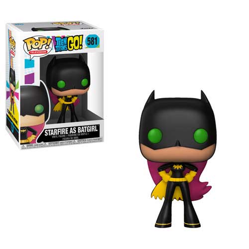 Pop! Television Teen Titans Go! Vinyl Figure Starfire as Batgirl #581