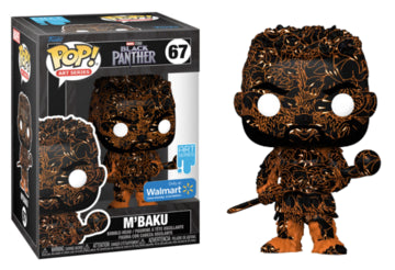 Pop! Art Series Marvel Black Panther Bobble-Head M'Baku #67 (Art Series Walmart)