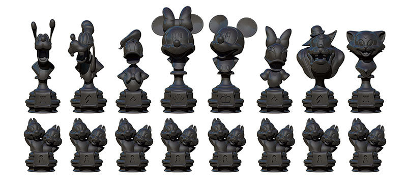 Disney Mickey: The True Original Collector's Chess Set