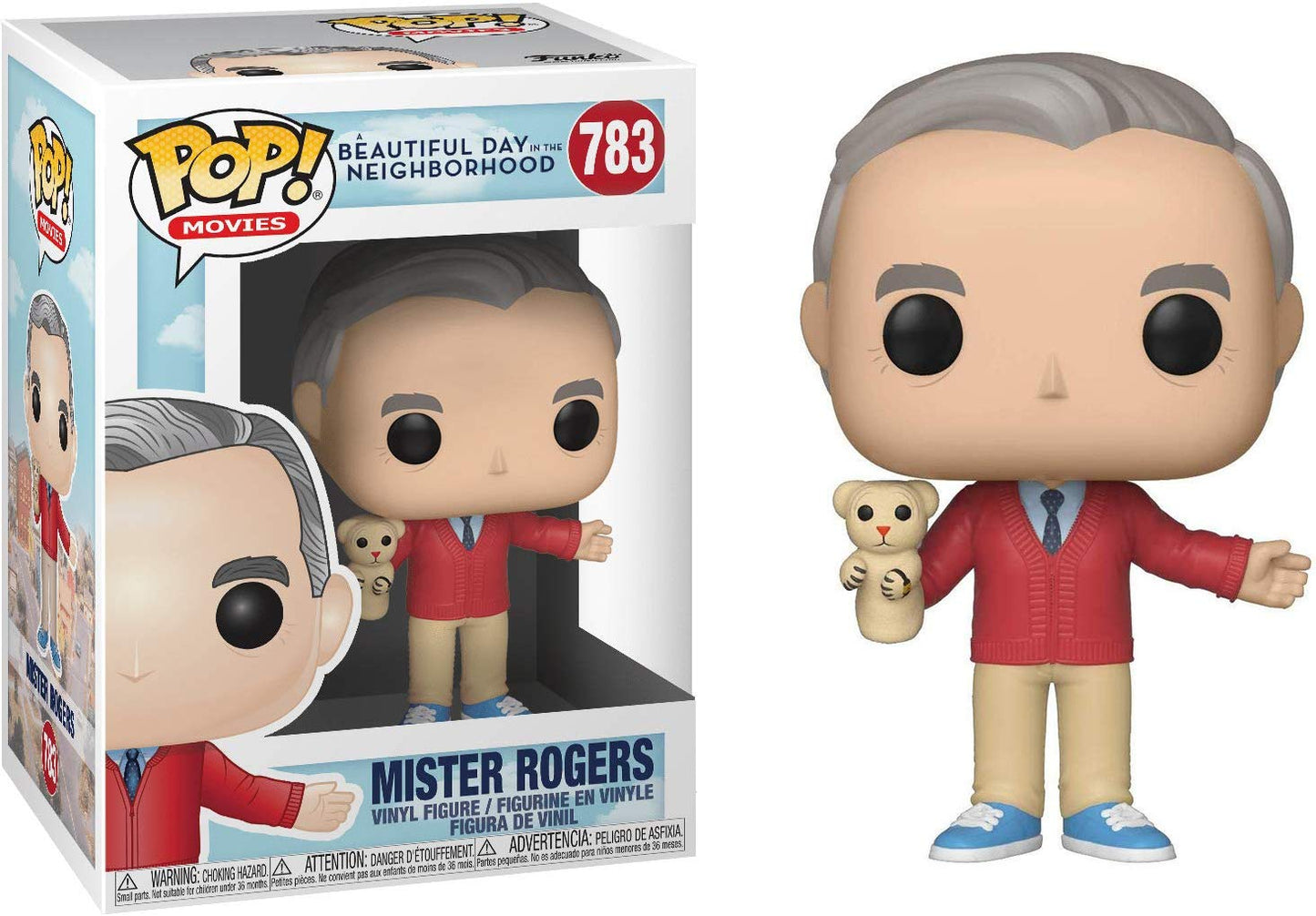 Pop! Movies A Beautiful Day in the Neighborhood Vinyl Figure Mister Rogers #783