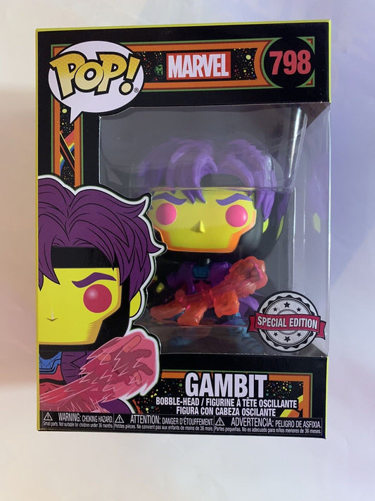 Pop! Marvel Bobble-Head Figure Gambit #798 (Special Edition)