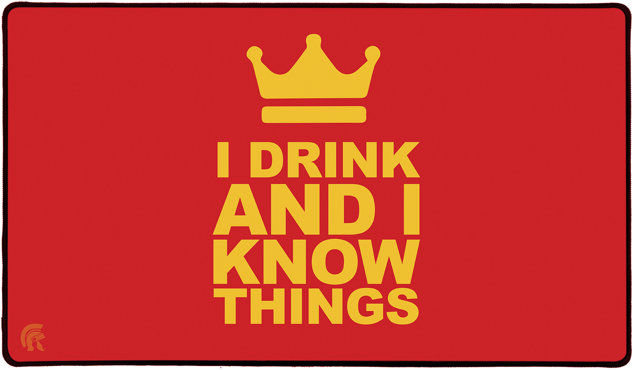 MTG Playmat - I Drink and Know Things
