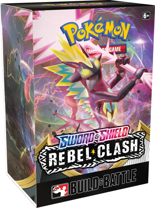 Pokemon Sword & Shield Rebel Clash Build & Battle Box