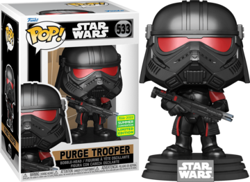 Pop! Star Wars Vinyl Bobble-Head Purge Trooper #533 (2022 Summer Convention Limited Edition)