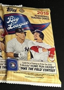 2019 Topps Big League Baseball Single Pack