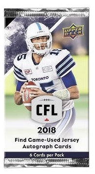 2018 Upper Deck CFL Trading Card Pack