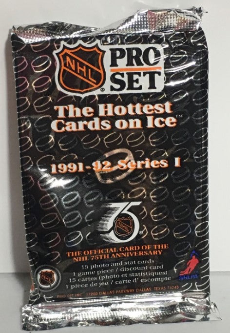 1991-92 Pro Set Hockey Series 1 Pack
