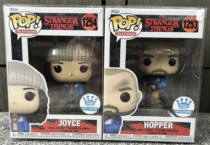 Funko Pop Television Stranger Things Joyce & Hopper 2 Pack (Special Edition)