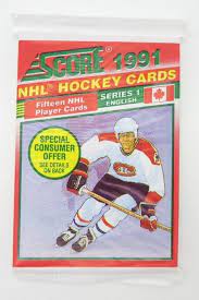 1991 Score NHL Hockey Pack Series 1 English