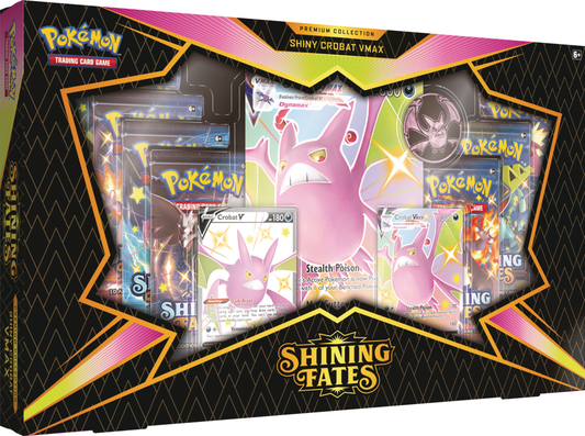 Pokemon Trading Card Game: Shining Fates Premium Collection - Shiny Crobat VMAX