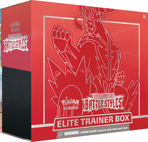 Pokemon Trading Card Game: Sword & Shield (SWSH5) Battle Styles Elite Trainer Box - Single Strike