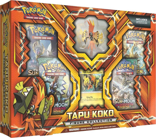 Pokemon Trading Card Game: Tapu Koko Figure Collection Box