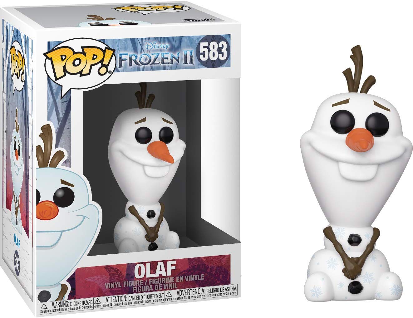 Pop! Disney Frozen II Vinyl Figure Olaf #583