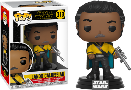 Pop! Star Wars The Rise of Skywalker Vinyl Bobble-Head Lando Calrissian #313