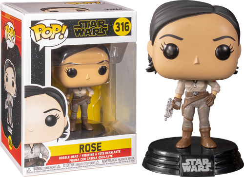 Pop! Star Wars The Rise of Skywalker Vinyl Bobble-Head Rose #316