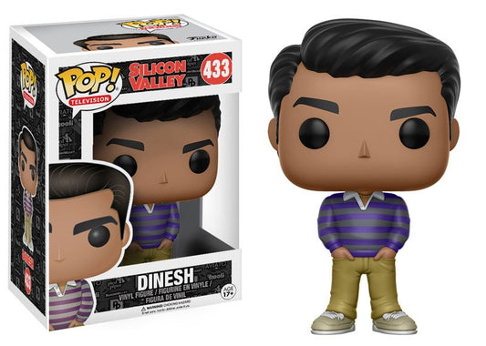 Pop! Television Silicon Valley Vinyl Figure Dinesh #433 (Vaulted)