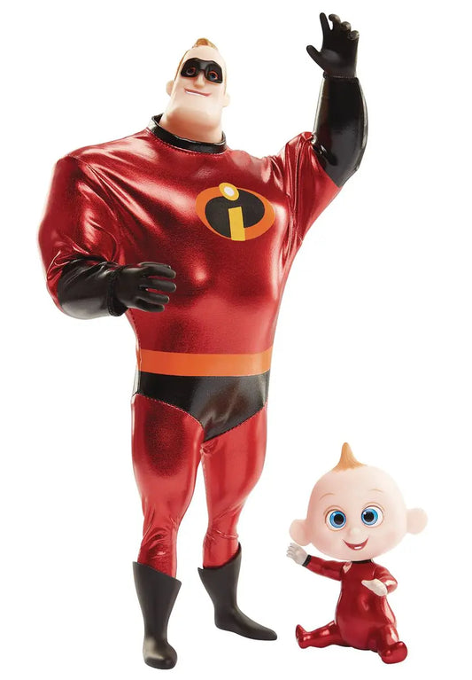 Disney / Pixar Incredibles 2 Mr. Incredible & Jack-Jack 12-Inch Doll