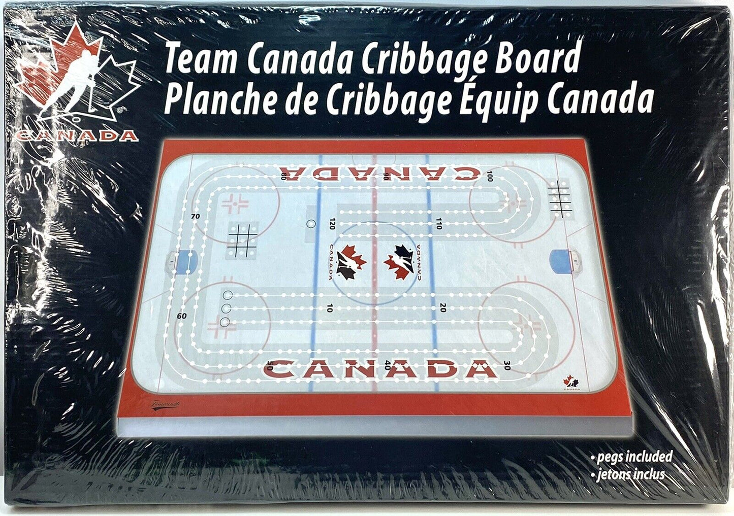 Team Canada Rink Style Cribbage Board - official licensed