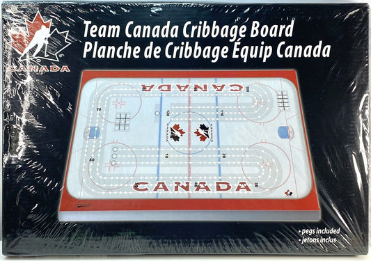 Team Canada Rink Style Cribbage Board - official licensed