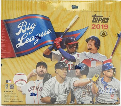 2019 MLB Big League Baseball Hobby Box